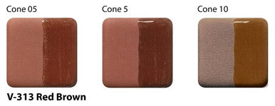 AMACO V-313 Red Brown Underglaze