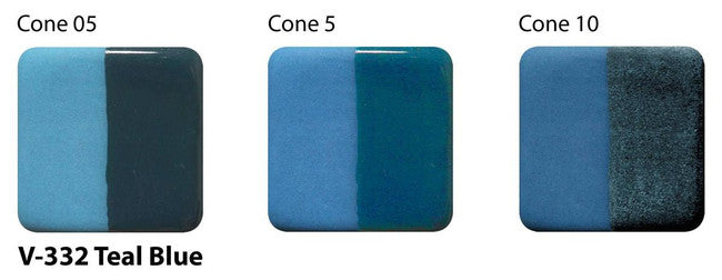 AMACO V-332 Teal Blue Underglaze
