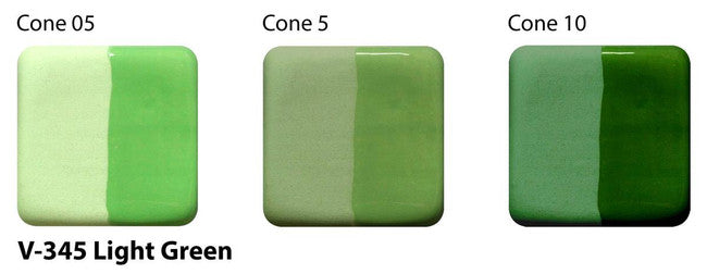 AMACO V-345 Light Green Underglaze | Engobe Verde Claro