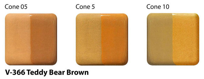 AMACO V-366 Teddy Bear Brown Underglaze | Engobe Marrón Oso de Peluche