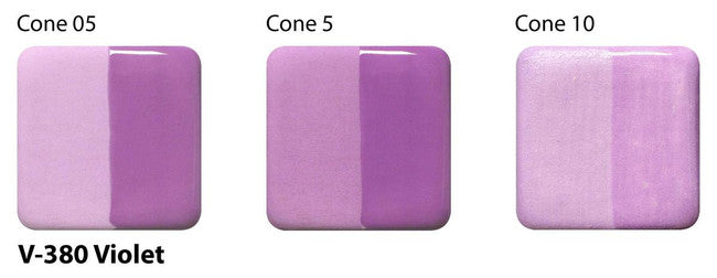 AMACO V-380 Violet Underglaze | Engobe Violeta