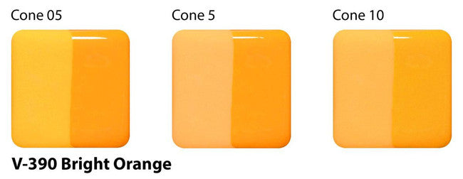 AMACO V-390 Bright Orange Underglaze | Engobe Naranja Brillante