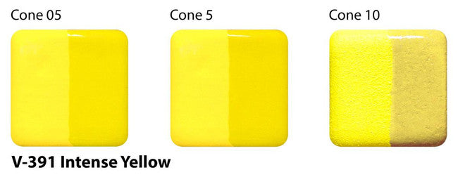 AMACO V-391 Intense Yellow Underglaze | Engobe Amarillo Intenso