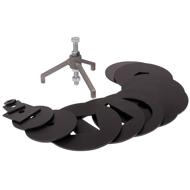 Ensemble d'extension de matrice creuse pour extrudeuse d'argile
