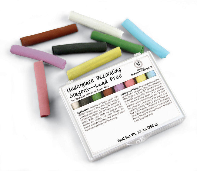 AMACO Juego de Crayones de tiza para engobe #208