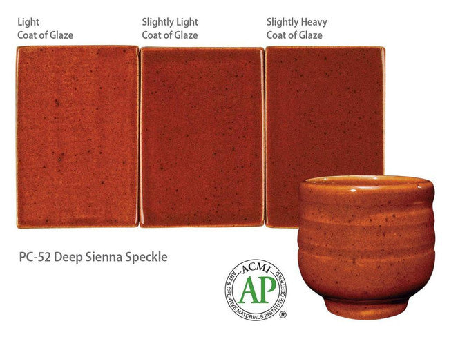 AMACO PC-52 Deep Sienna Speckle | Sienna profunda moteada