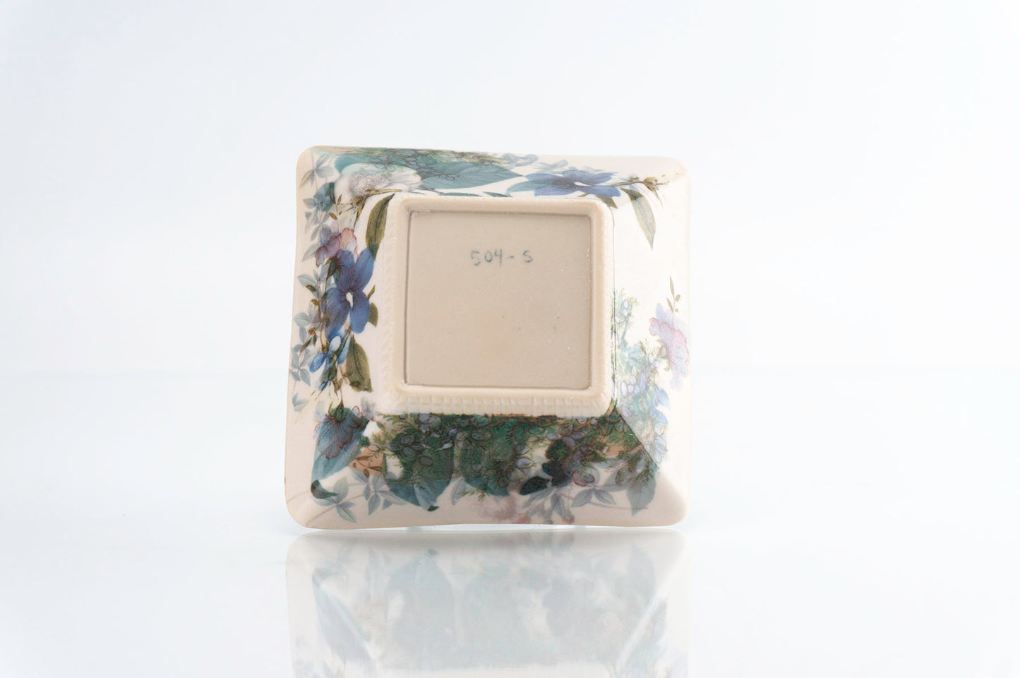 Flower Square Dish (d-121)
