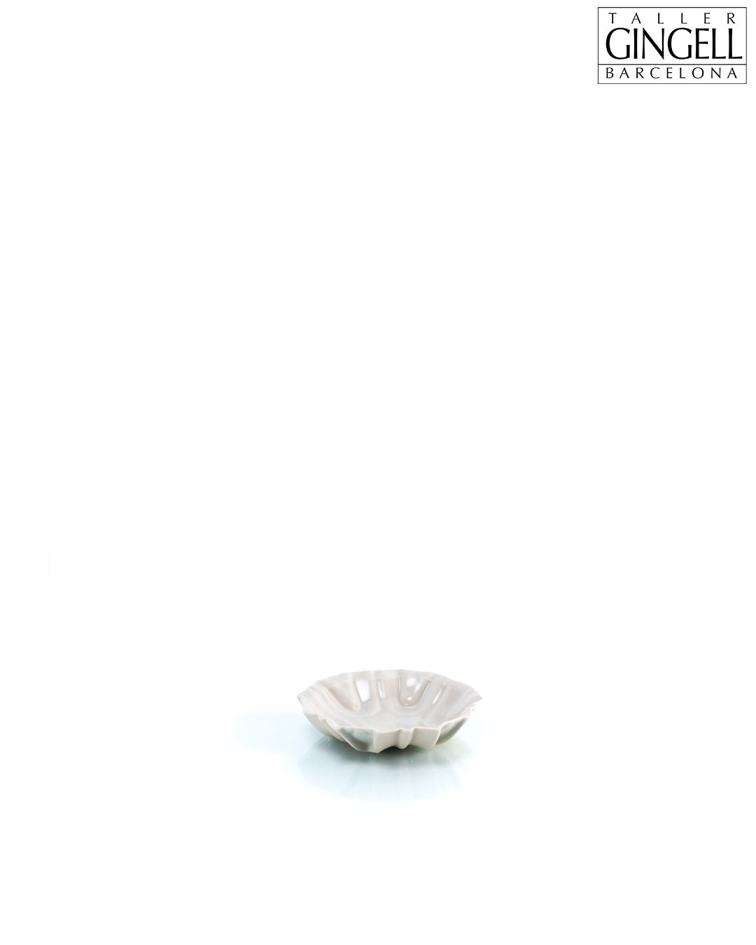 Mint Curve Dish (d - 132)