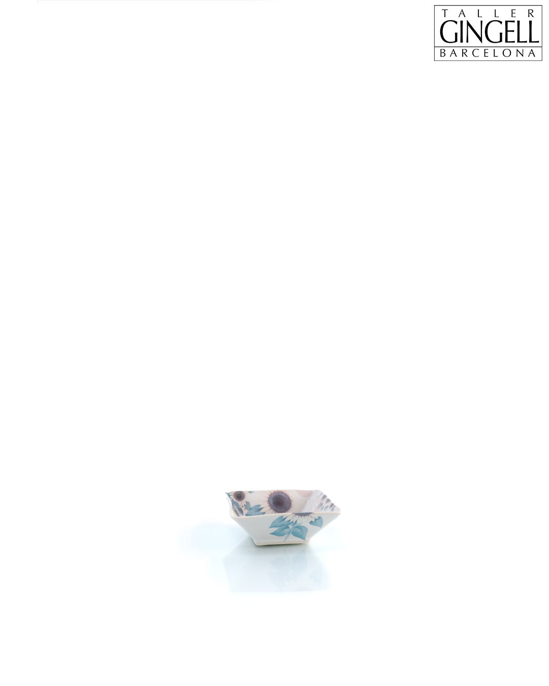 Plat quadrat petit (d - 143)
