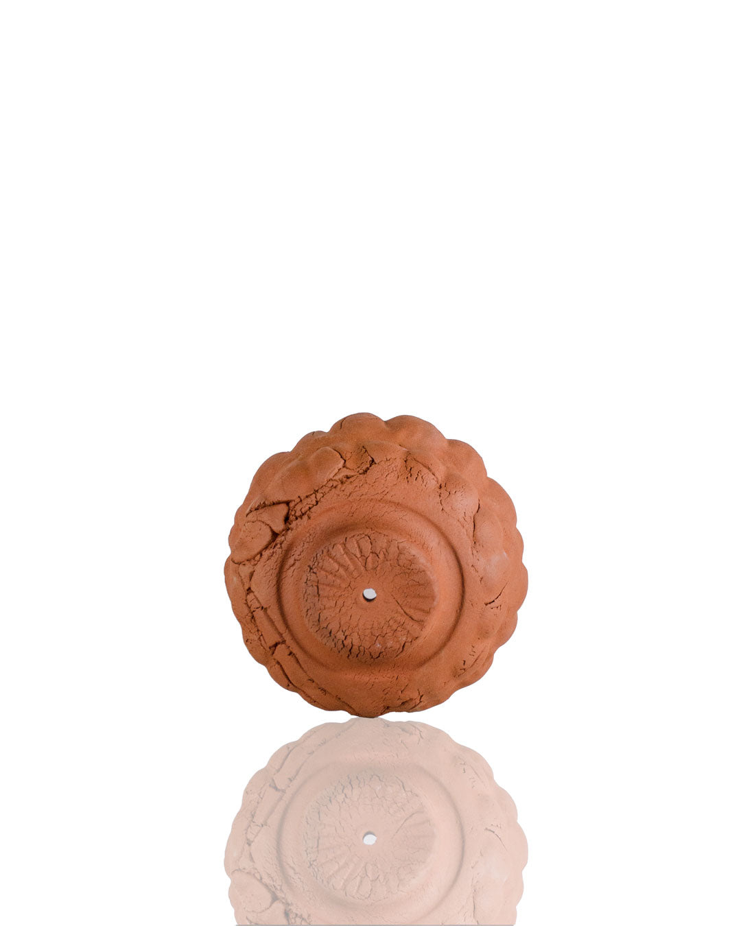 Terracotta Ridged Planter (13 cm)