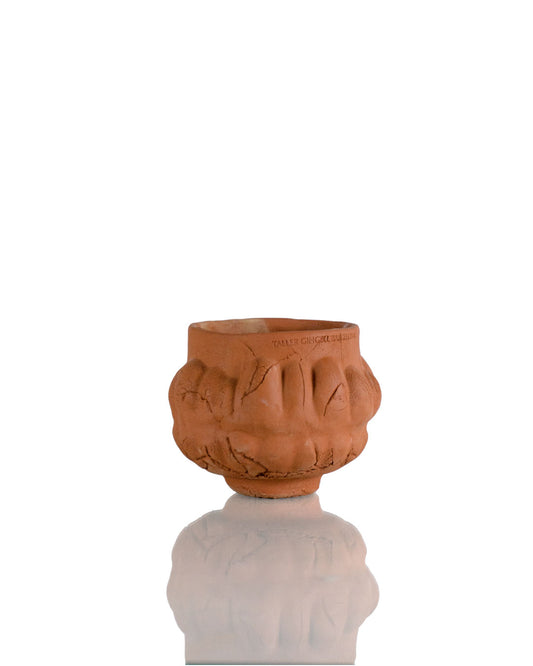 Jardinière à rebord en terre cuite (13 cm)