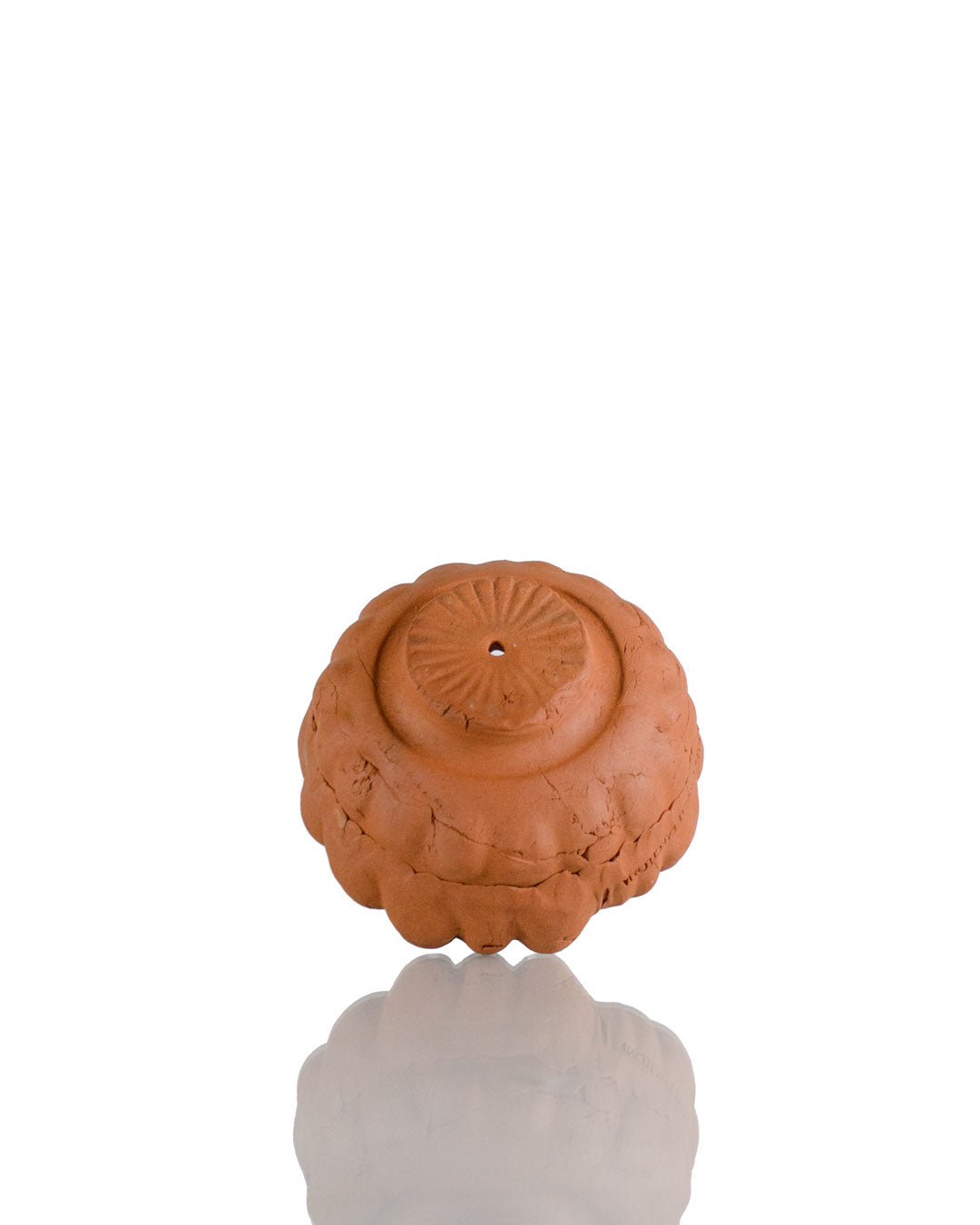 Terracotta Ridged Planter (13 cm)
