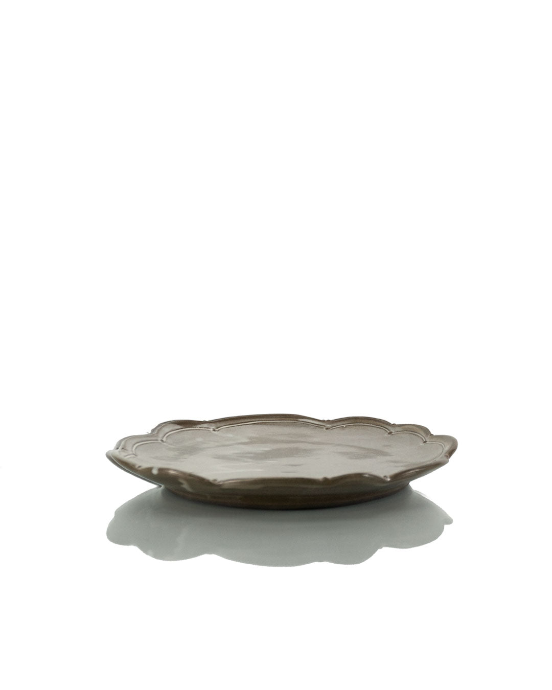 Medium Sculpted Plate | Lunch Plate | Medium Plate (p-202)