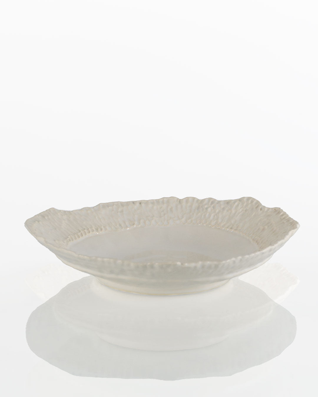 Large White Serving Platter (ptr - 140)