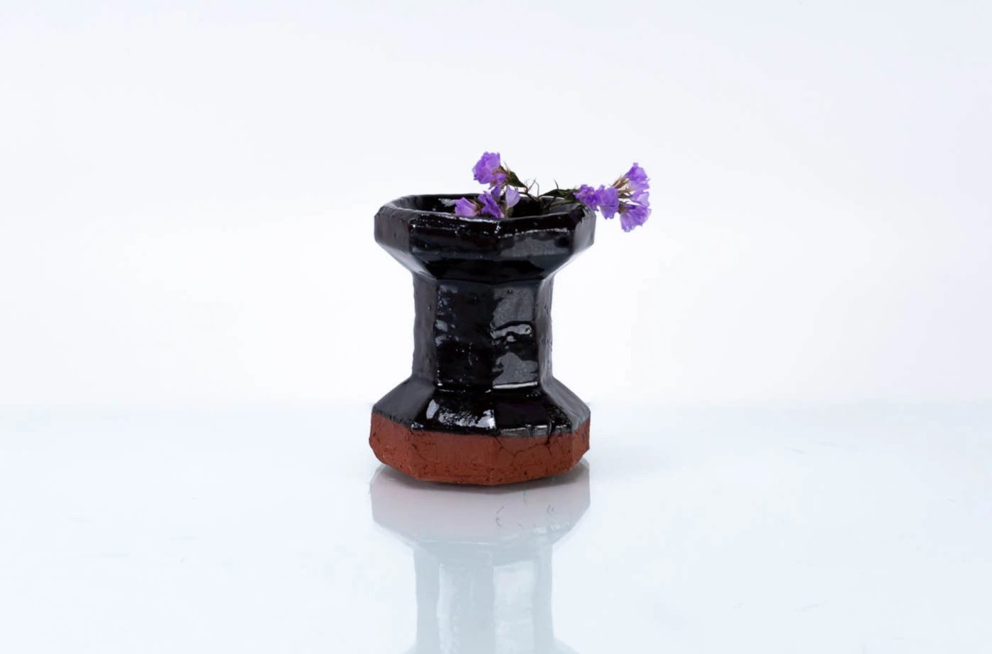 Brown Minimalist Vase | Modern Vases | Small Ceramic Vase (v-219)