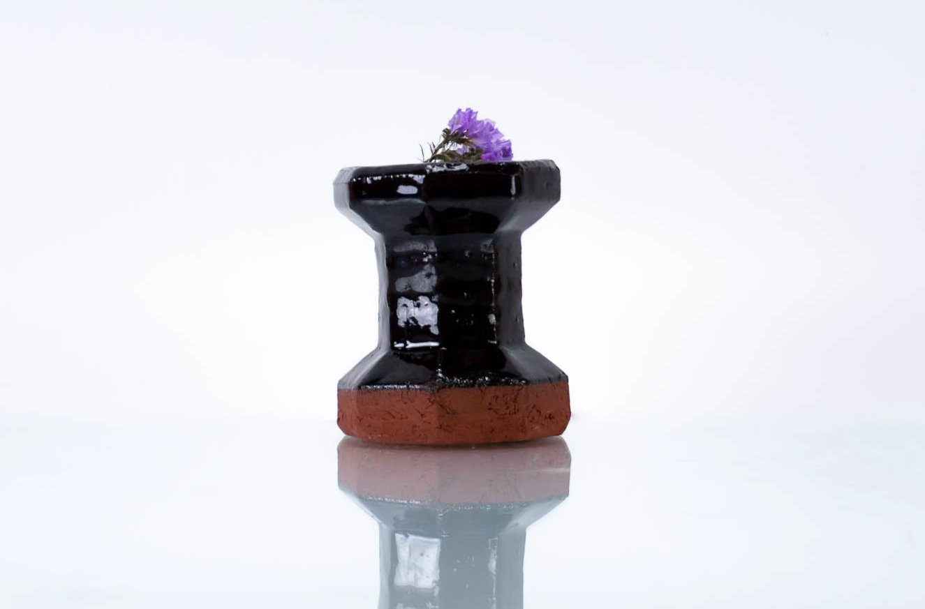 Brown Minimalist Vase | Modern Vases | Small Ceramic Vase (v-219)