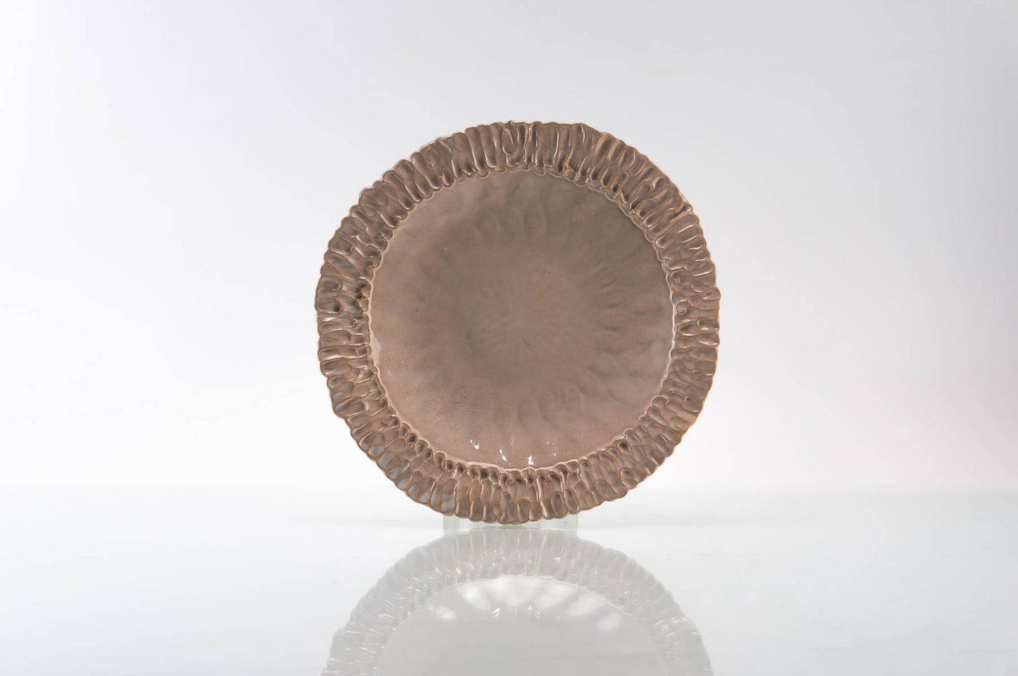 Medium Rimmed Plate | Lunch Plate | Medium Plate