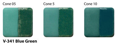 AMACO V-341 Blue Green Underglaze | Engobe Verde Azulado