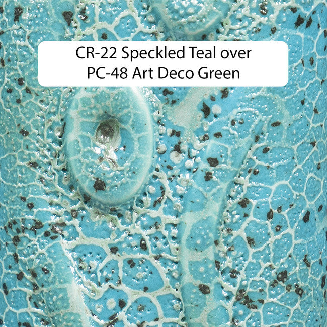AMACO CR-22 Teal Esquitxat