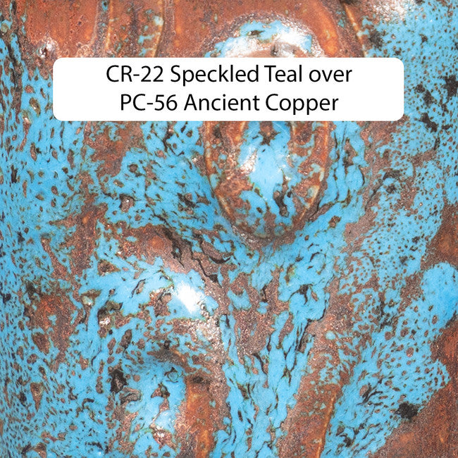 AMACO CR-22 Teal Esquitxat