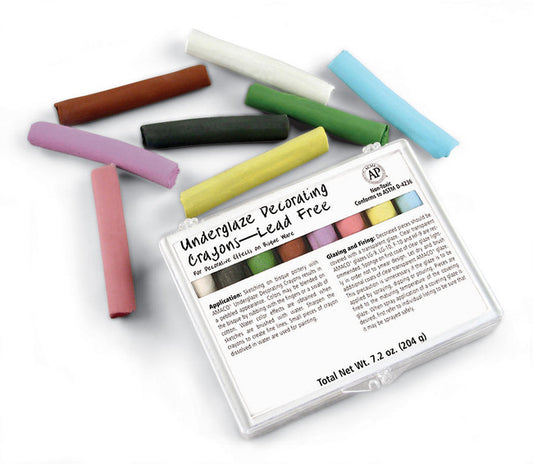 AMACO Underglaze Chalk Crayon Set #208