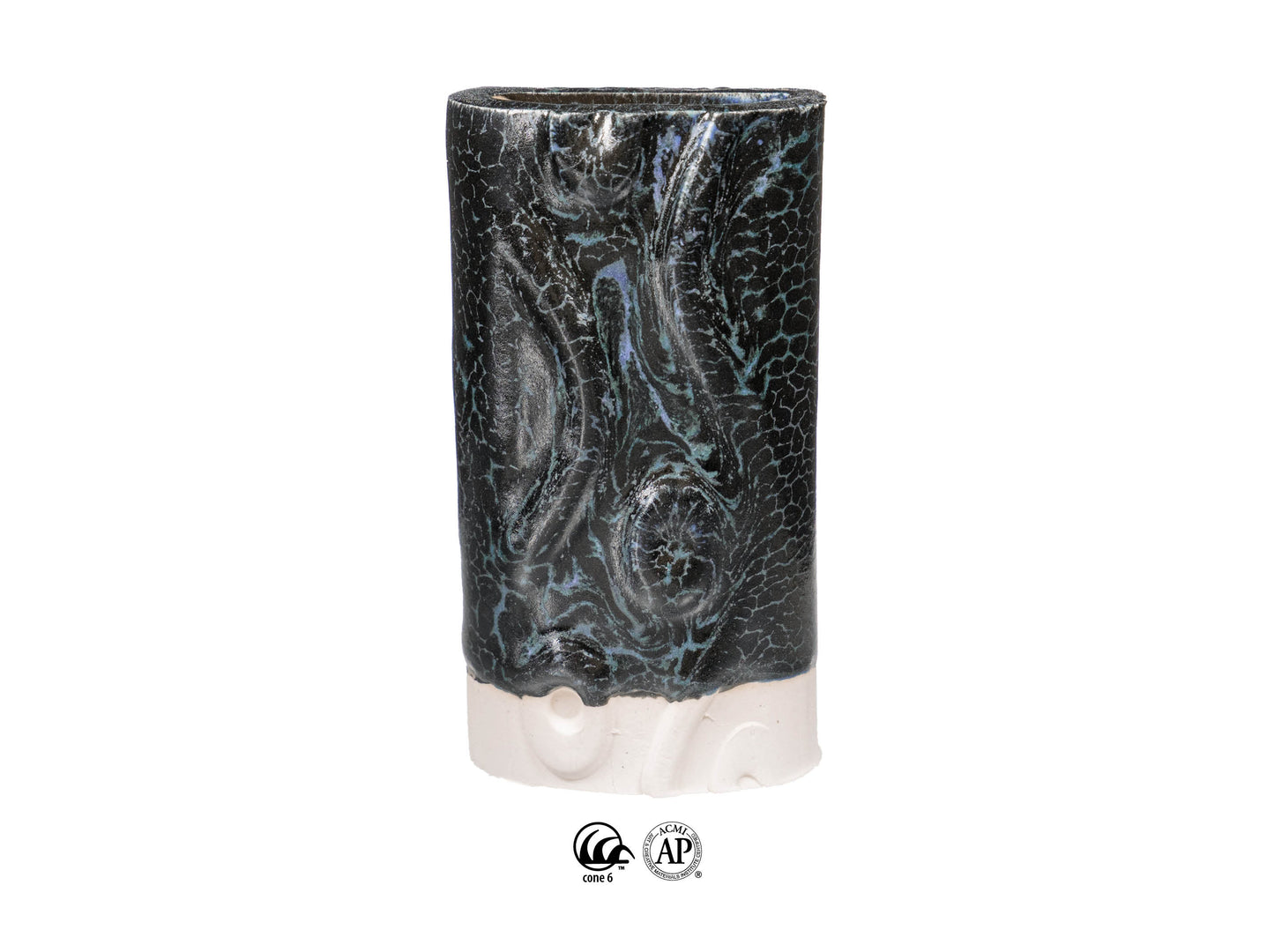 Test 1: AMACO CR-01 Black over PC-16 Purple Crystal