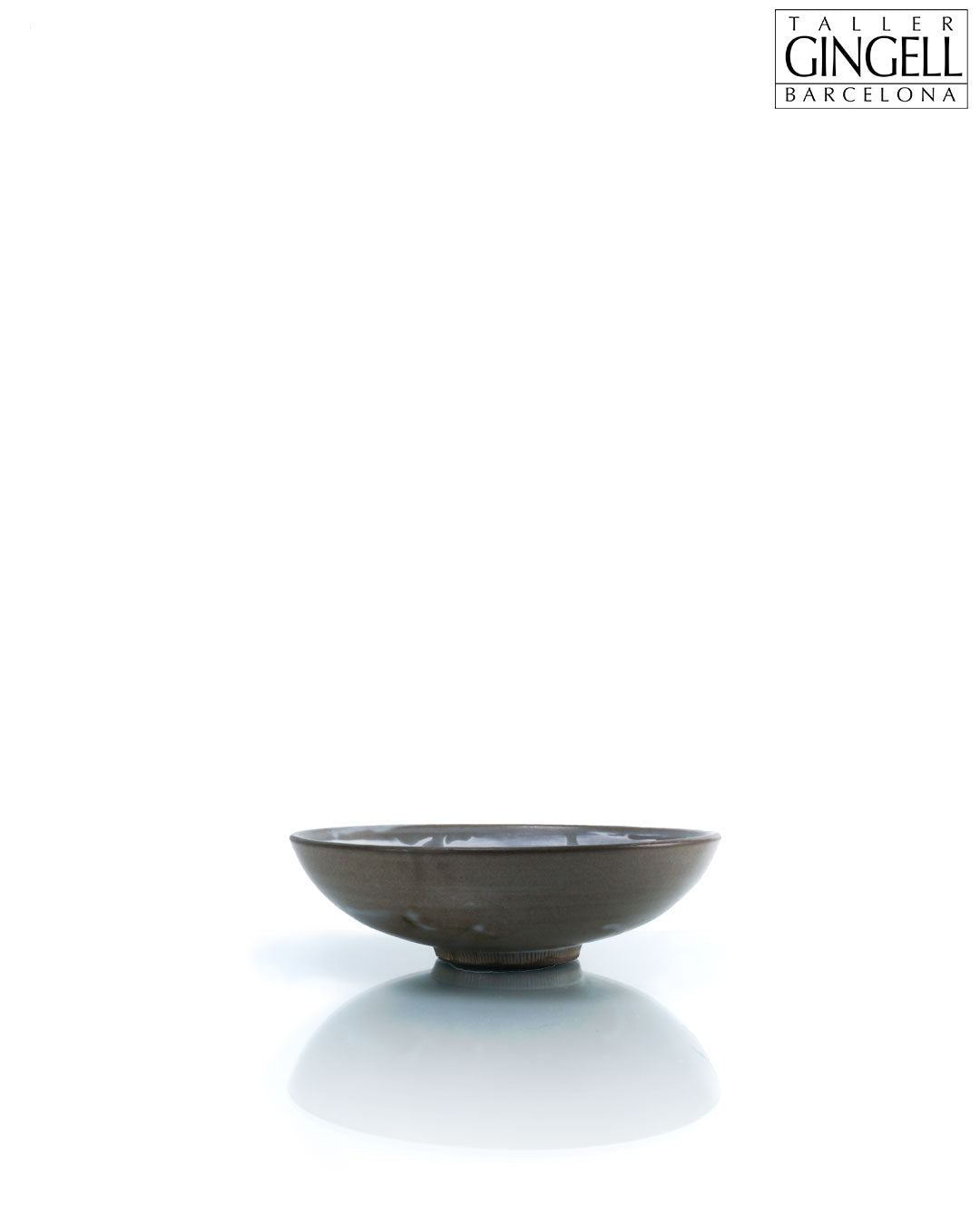 Black Clay Stoneware Bowl (b - 141)