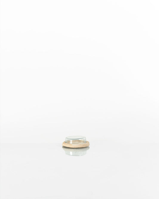 Stoneware and Glass Box | Jewellery Box (8 cm)