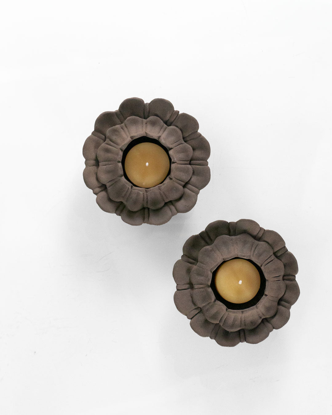 Porta espelmes de ceràmica (12 cm)