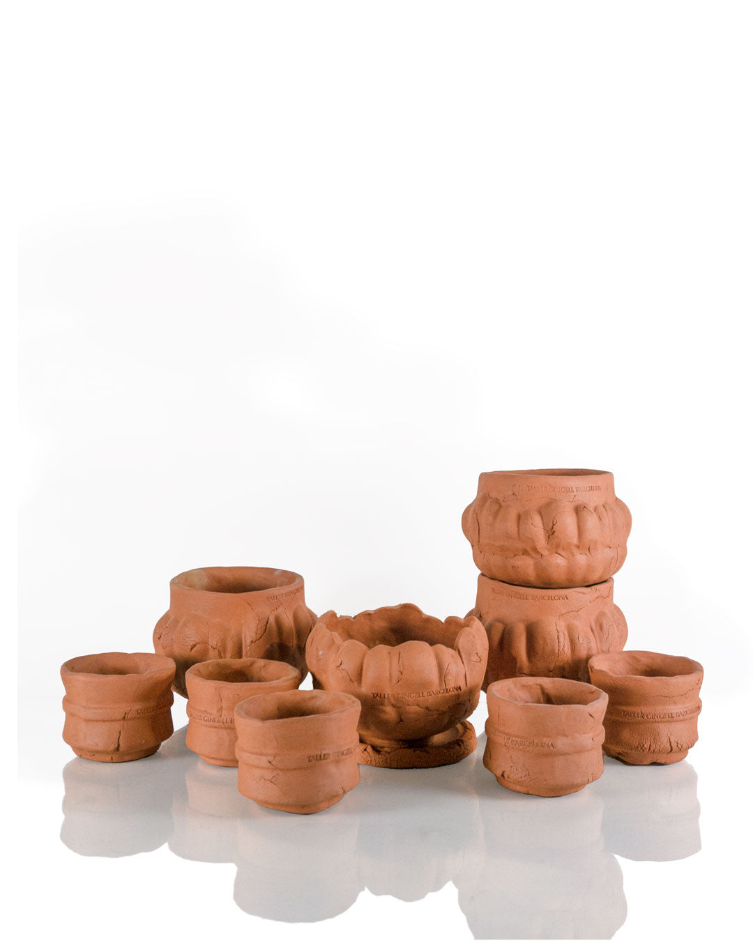 Jardinera de terracota (8 cm)